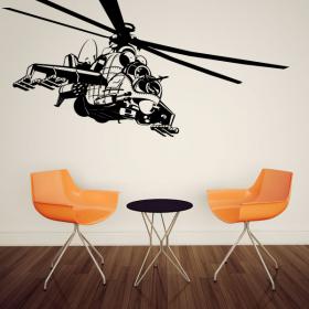 Vinilos Decorativos Helic&oacute;ptero