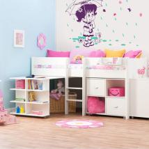 Vinilos Infantiles Lluvia y Mariposas