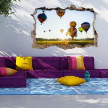 Vinilos 3D Globos Aerostáticos
