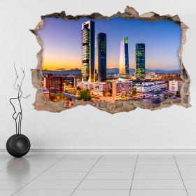 Vinilos 3D Madrid Corazón Financiero