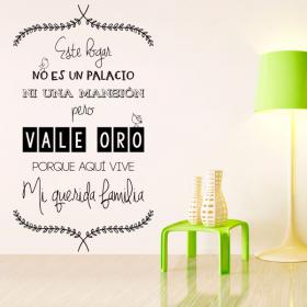 Vinilos Decorativos Frases Este Hogar