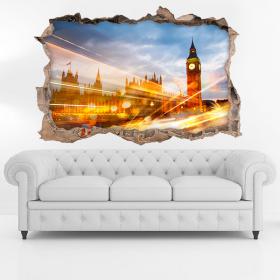 Vinilo 3D London City