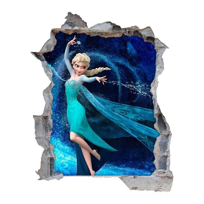 🥇 Pegatinas de vinilos 3d disney frozen 2 🥇