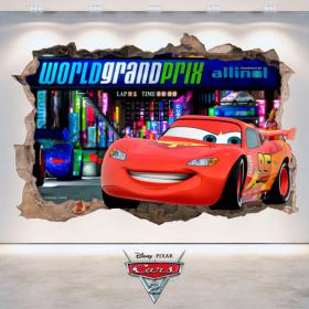 Pegatina Disney Cars 2