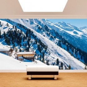 Fotomurales Montañas Nevadas
