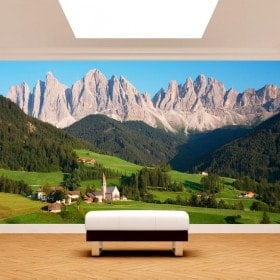 Fotomurales Dolomites Montañas Italia