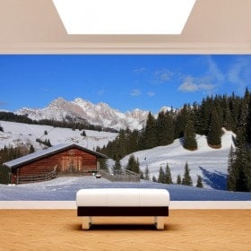 Fotomurales Montañas Alpes De Siusi Italia