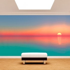 Fotomurales Atardecer Colores