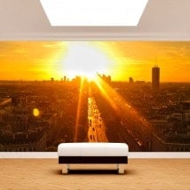 Fotomurales París Al Atardecer
