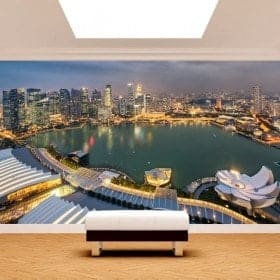 Fotomurales Ciudad Singapur