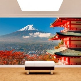 Fotomural Paredes Monte Fuji