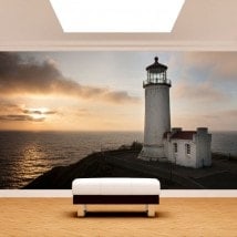 Fotomural Faro Costa Washington