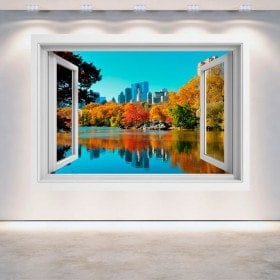 Ventana 3D Central Park Nueva York