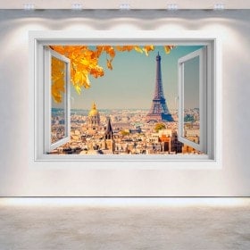 Ventanas 3D París Torre Eiffel