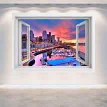 Ventanas 3D Puerto De Seattle