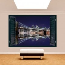 Ventanas 3D Manhattan Puente Brooklyn