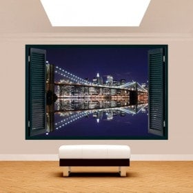 Ventanas 3D Manhattan Puente Brooklyn
