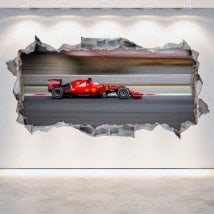 Vinilos 3D Coches Fórmula 1