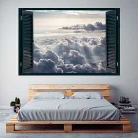 Ventanas 3D Nubes Y Rayos De Sol