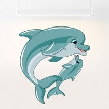 Vinilos Delfines Infantiles