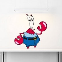 Vinilos Infantiles Eugene Don Cangrejo