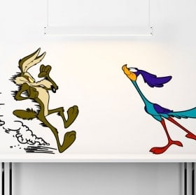 Vinilos Infantiles Coyote Y Correcaminos