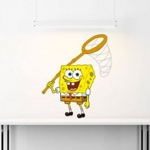 Vinilos Adhesivos Paredes Bob Esponja