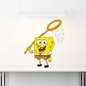 Vinilos Adhesivos Paredes Bob Esponja