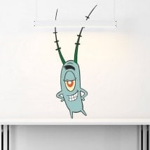 Pegatinas Plankton Bob Esponja