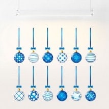 Pegatinas Bolas Navidad