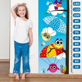 Vinilo Medidor Infantil Naturaleza