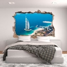 Vinilos 3D Burj Al Arab Dubai