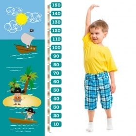 Vinilos Infantiles Medidores Piratas