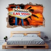 Vinilos 3D Cartel Las Vegas