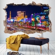 Vinilos 3D Las Vegas Ciudad