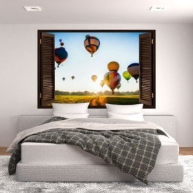 Ventanas 3D Globos Aerostáticos