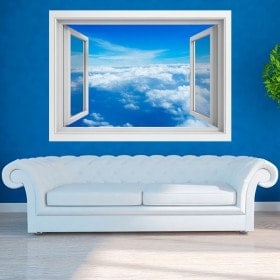 Ventanas 3D Nubes En El Cielo