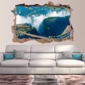 Vinilos 3D Cataratas Victoria