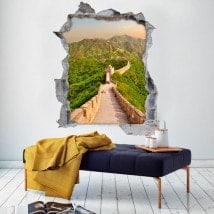 Vinilos 3D Gran Muralla China