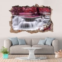 Vinilos 3D Cascadas Tailandia