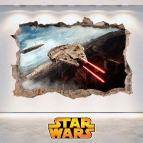 Vinilos Decorativos Star Wars 3D