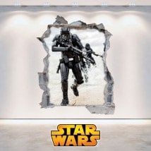 Pegatinas De Paredes Star Wars 3D