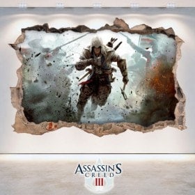 Vinilos 3D Assassin's Creed 3