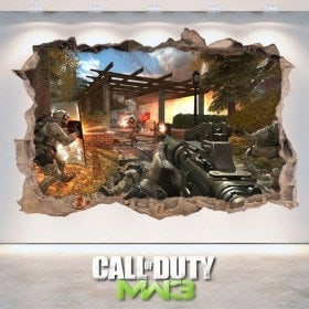 Vinilos Y Pegatinas 3D Call Of Duty Modern Warfare 3