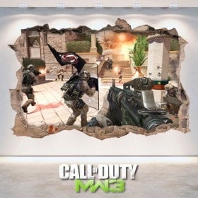 Pegatinas Videojuegos 3D Call Of Duty Modern Warfare 3