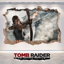 Vinilos Videojuegos 3D Lara Croft Tomb Raider Definitive Edition