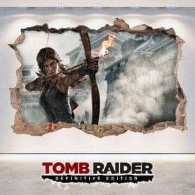 Vinilos Videojuegos 3D Lara Croft Tomb Raider Definitive Edition