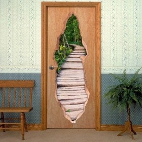 Vinilos Para Puertas Camino En La Naturaleza