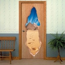 Vinilos Para Puertas Pirámides De Guiza
