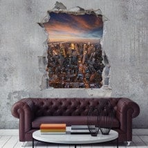 Vinilos Decorativos 3D Nueva York